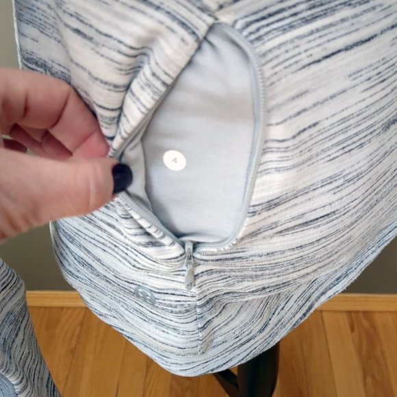 Lululemon Runderful Long Sleeve Space Dye Camo Silver Spoon Crew Neck - Picture 12 of 16